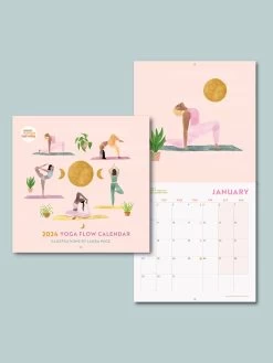 Once Upon A Tuesday 2024 Laura Page Calendar - Yoga Flow