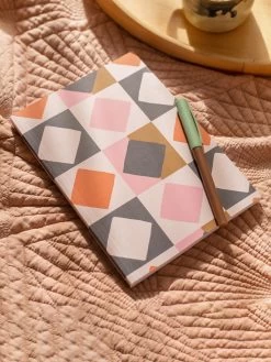 Once Upon A Tuesday A5 Lay Flat Notebook - Quilt Pattern -Yogamatters OUAT A5 Notebook Lay Flat Quilt Pattern TUE QP NTBK LINED A5