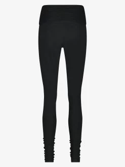 Urban Goddess OM Yoga Leggings - Urban Black -Yogamatters Om leggings urban black 11365501 back