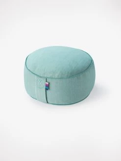 Yogamatters Organic Cotton Chambray Meditation Cushion 13 Yogamatters Organic Cotton Chambray Meditation Cushion -Yogamatters Organic Meditation Cushion Eucalyptus 981ab7f8 3680 48c5 adc1 d6882dc592a3