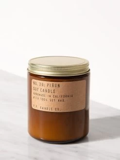 P.F. Candle Co 7.2oz Soy Candle - Pinon -Yogamatters P.F. Candle 1 Co 7.2oz Soy Candle Pinon