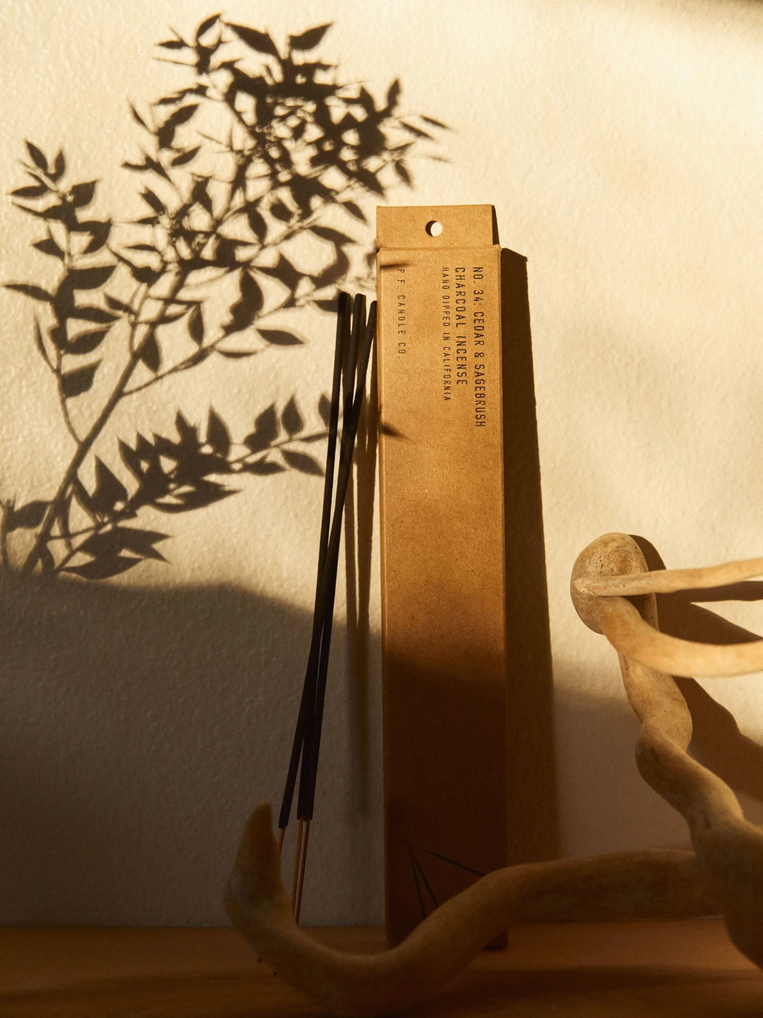 P.F. Candle Co Incense - Cedar & Sagebrush 5 P.F. Candle Co Incense - Cedar & Sagebrush - Image 3