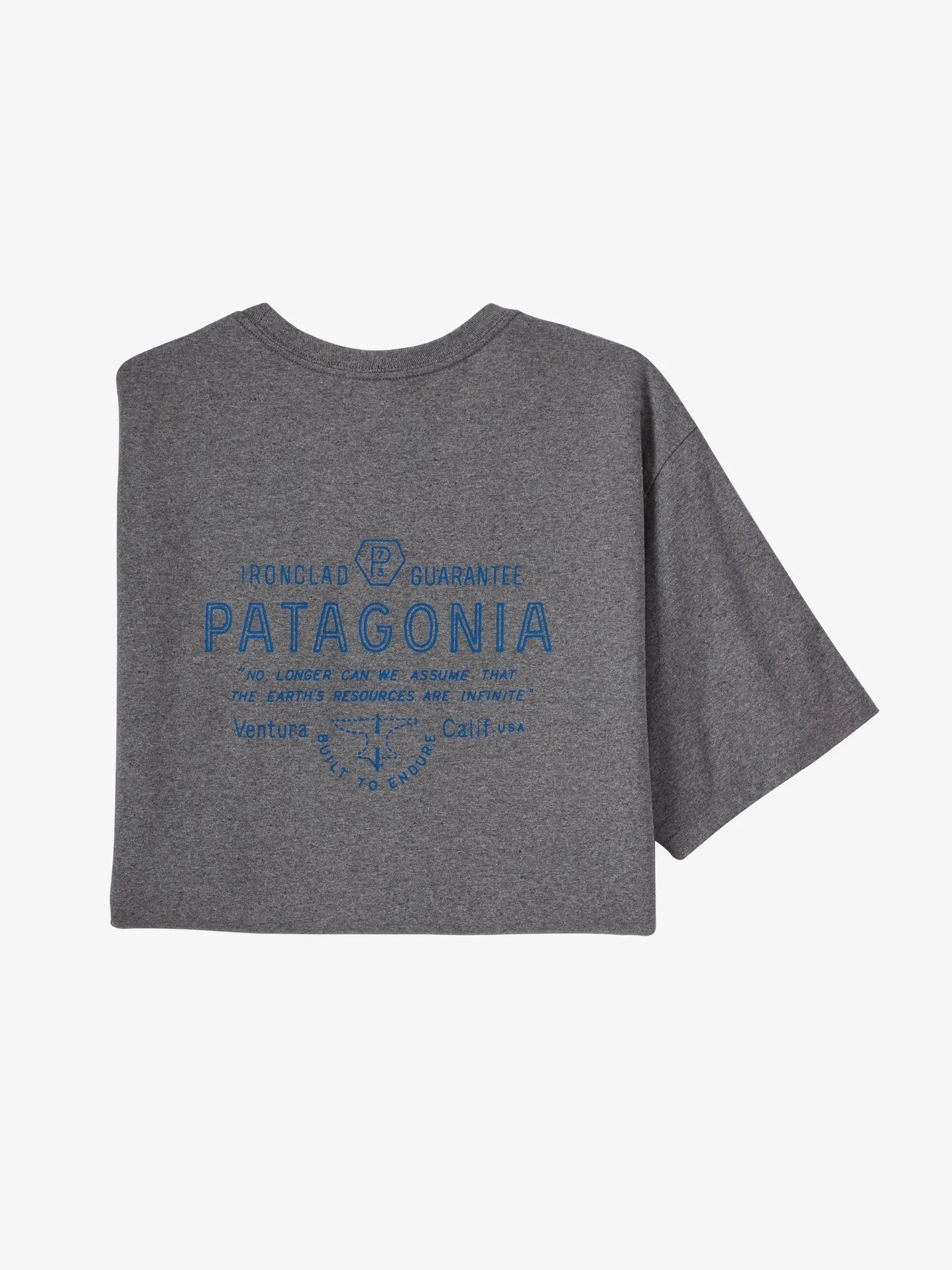 Patagonia Forge Mark Responsibili-Tee - Gravel Heather 3 Patagonia Forge Mark Responsibili-Tee - Gravel Heather