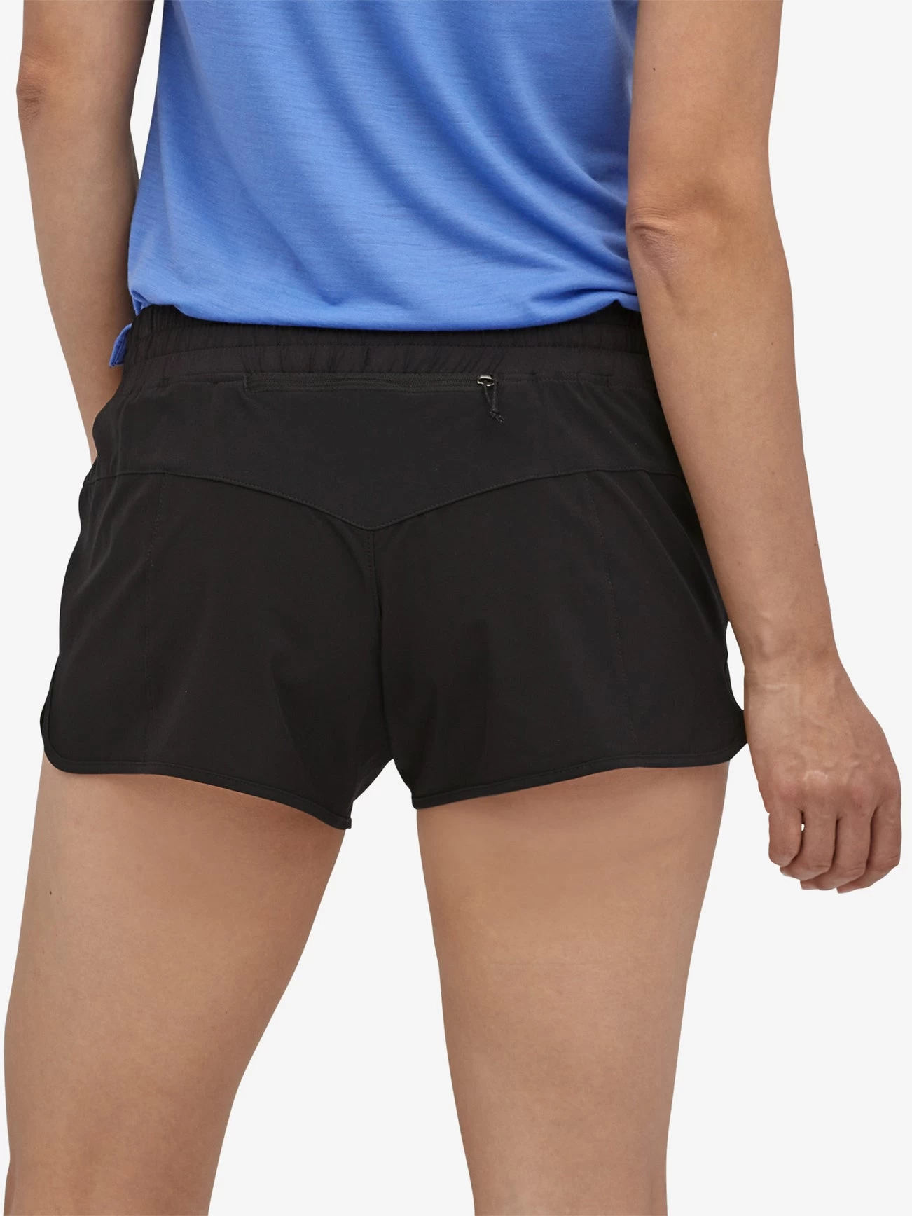 Patagonia Women's Nine Trails Shorts - Black 5 Patagonia Women's Nine Trails Shorts - Black - Image 3
