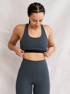 Yogamatters Eco Blend Bra Top - Graphite