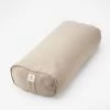 Yogamatters Hemp Rectangular Buckwheat Bolster - Natural
