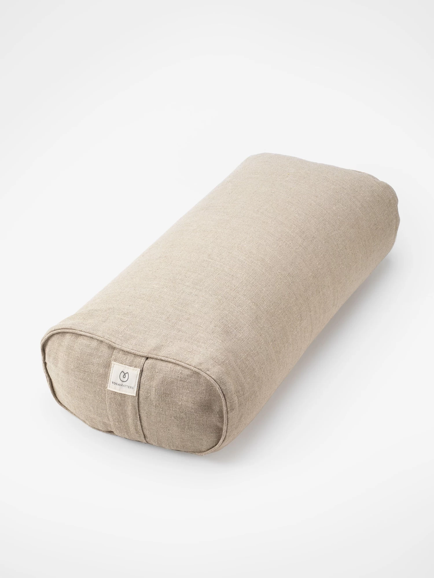Yogamatters Hemp Rectangular Buckwheat Bolster - Natural 3 Yogamatters Hemp Rectangular Buckwheat Bolster - Natural