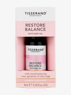 Tisserand Restore Balance Diffuser Oil -Yogamatters Restore Balance Diffuser Front 1300x1300 web