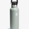 Hydro Flask 621ml (21oz) Standard Mouth With Flex Cap - Agave