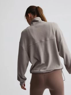 Varley Collett Half Zip - Satellite -Yogamatters SH118 D1 COLLETT HALF ZIP SATELLITE VAR01112 049