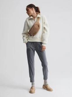 Varley Parkhurst Jogger - Grey Marl -Yogamatters SH126 D1 PARKHURST PANT GREY MARL VAR00838 017