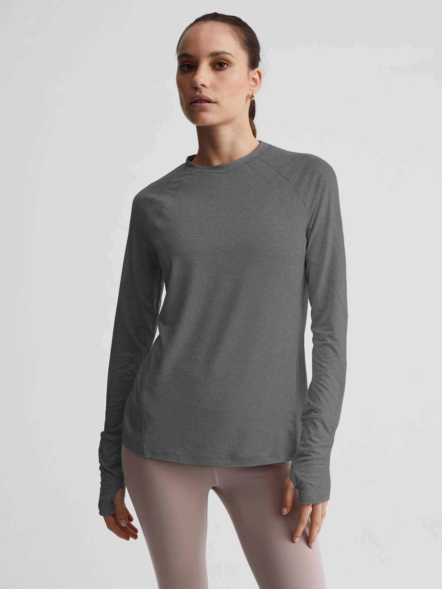 Varley Bradford Active Top - Charcoal Marl 3 Varley Bradford Active Top - Charcoal Marl
