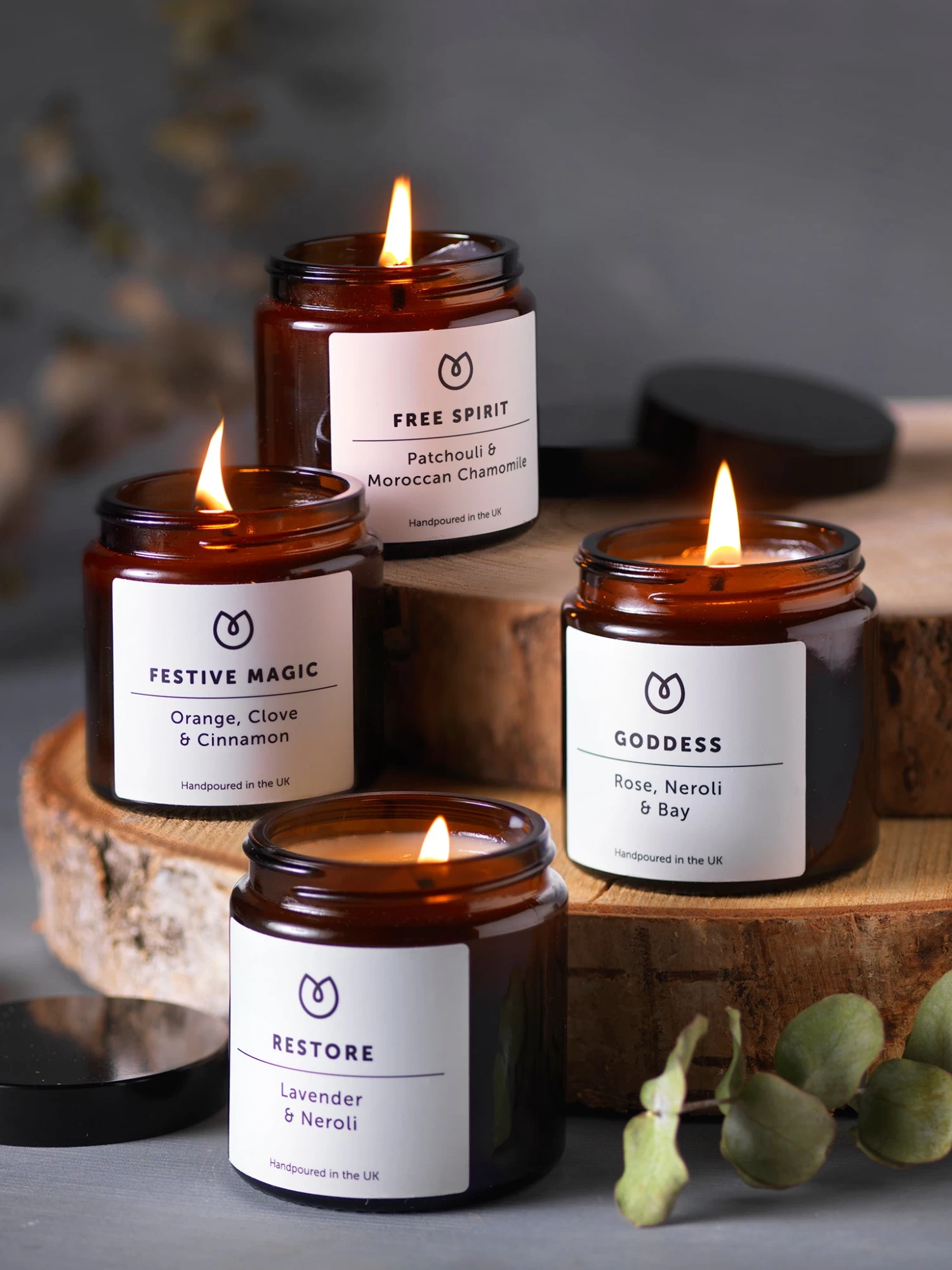 Yogamatters Goddess Soy Wax Candle - Rose, Neroli + Bay 4 Yogamatters Goddess Soy Wax Candle - Rose, Neroli + Bay - Image 2