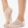 ToeSox Grip Full Toe Luna - Nude -Yogamatters ToeSox Grip Full Toe Luna Nude