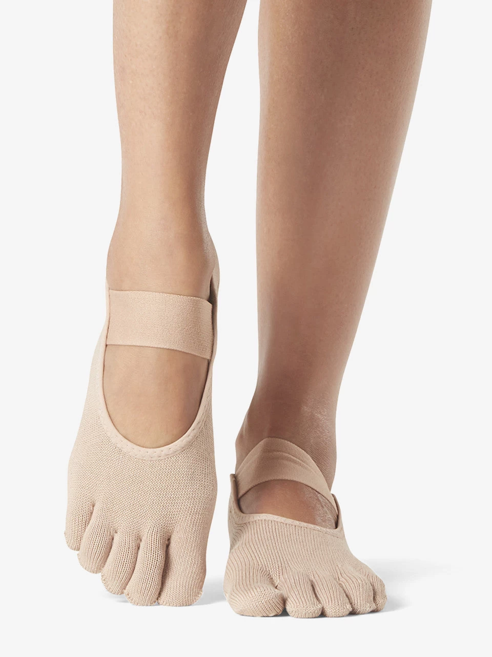 ToeSox Grip Full Toe Mia - Nude 4 ToeSox Grip Full Toe Mia - Nude - Image 2