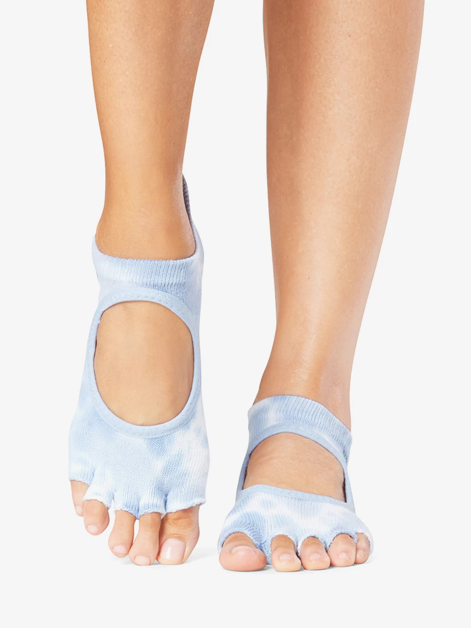 ToeSox Grip Half Toe Bellarina - Wave Tie Dye 4 ToeSox Grip Half Toe Bellarina - Wave Tie Dye - Image 2