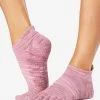 ToeSox Tec Grip Full Toe Low Rise - Berry Space Dye