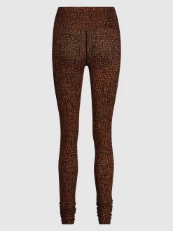 Urban Goddess Satya Leggings - Matrix Mocca -Yogamatters Urban Goddess Satya Leggings 5 Matrix Mocca