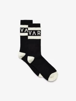 Varley Spencer Sock - Black Egret - S/M