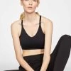 Thought Recycled Nylon Seamless Bralet - Black