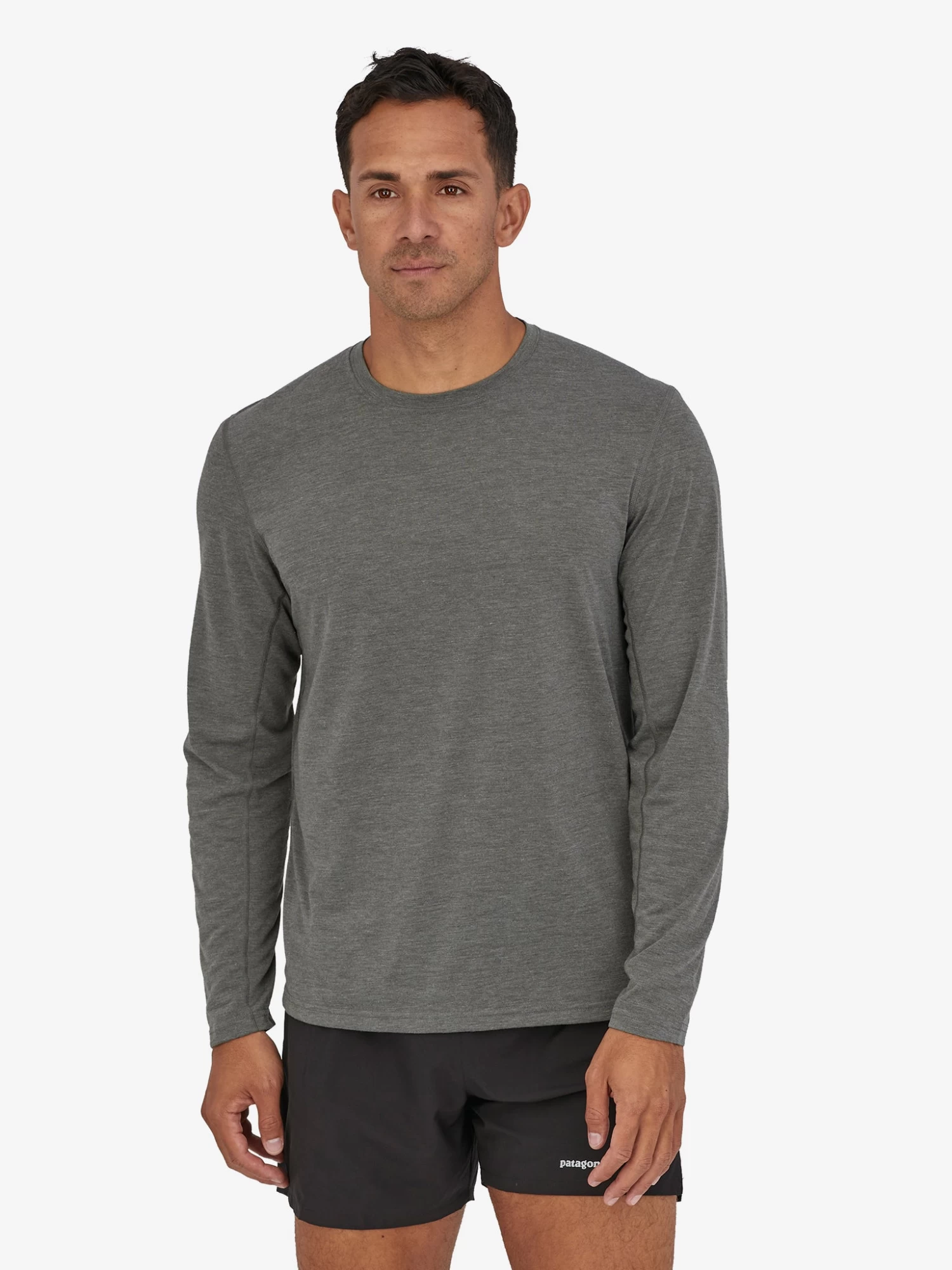 Patagonia Long Sleeve Cap Cool Trail Shirt - Forge Grey 3 Patagonia Long Sleeve Cap Cool Trail Shirt - Forge Grey
