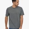 Patagonia Cap Cool Trail Shirt - Forge Grey -Yogamatters WBF21 24496 FGE MK1