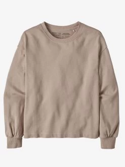 Patagonia Regenerative Organic Cotton Essential Pullover - Shroom Taupe -Yogamatters WBF21 26365 STPE