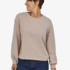 Patagonia Regenerative Organic Cotton Essential Pullover - Shroom Taupe -Yogamatters WBF21 26365 STPE BH1