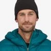 Patagonia Beanie Hat - Black -Yogamatters WBF21 28860 BLK TM1