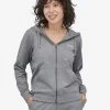 Patagonia Ahnya Full-Zip Hoody - Salt Grey Heather