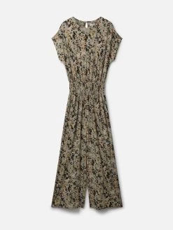 Thought Ariyah Bamboo Jumpsuit - Pea Green 11 Thought Ariyah Bamboo Jumpsuit - Pea Green -Yogamatters WSD6935 Ariyah Bamboo Jumpsuit Pea Green Cut Out