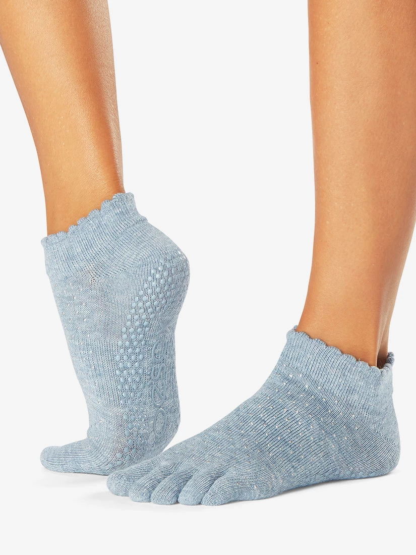 ToeSox Grip Full Toe Low Rise Sky Twinkle 4 ToeSox Grip Full Toe Low Rise Sky Twinkle - Image 2