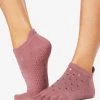ToeSox Grip Full Toe Low Rise Tough Love -Yogamatters YTOEWTLRTOUGHLOVE 1