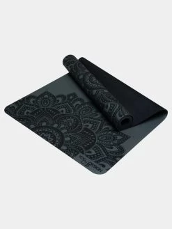 Yoga Design Lab Infinity Yoga Mat 3mm - Mandala Charcoal -Yogamatters Yoga Design Lab Infinity Yoga Mat 3mm 2 Mandala Charcoal