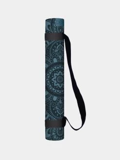 Yoga Design Lab Infinity Yoga Mat 3mm - Mandala Teal 8 Yoga Design Lab Infinity Yoga Mat 3mm - Mandala Teal -Yogamatters Yoga Design Lab Infinity Yoga Mat 3mm 4 Mandala Teal