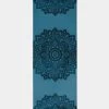 Yoga Design Lab Infinity Yoga Mat 3mm - Mandala Teal -Yogamatters Yoga Design Lab Infinity Yoga Mat 3mm Mandala Teal
