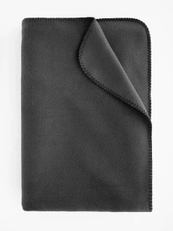 Yogamatters Cosy Fleece Yoga Blanket - Box Of 12 -Yogamatters Yoga Mats March 202306188 dark grey web e817f06d 9209 4e81 8219 0a3a4ee459b9