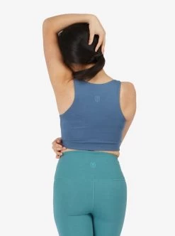 Yogamatters Eco Crop Yoga Top -Yogamatters Yogamatters Eco Crop Yoga Top Space Blue 28 7b034948 2e8a 4bb2 9594 f3ceec35fbb0