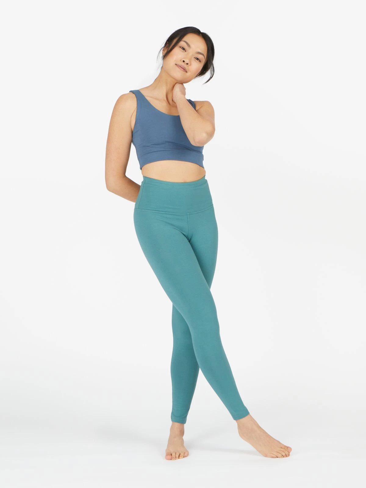 Yogamatters Eco High Rise 7/8 Yoga Leggings 8 Yogamatters Eco High Rise 7/8 Yoga Leggings - Image 6