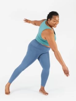 Yogamatters Eco High Rise 7/8 Yoga Leggings 22 Yogamatters Eco High Rise 7/8 Yoga Leggings -Yogamatters Yogamatters Eco High Rise 78 Yoga Leggings Space Blue 2 429dc735 f43e 4b1e a61c 9f6a283904d0