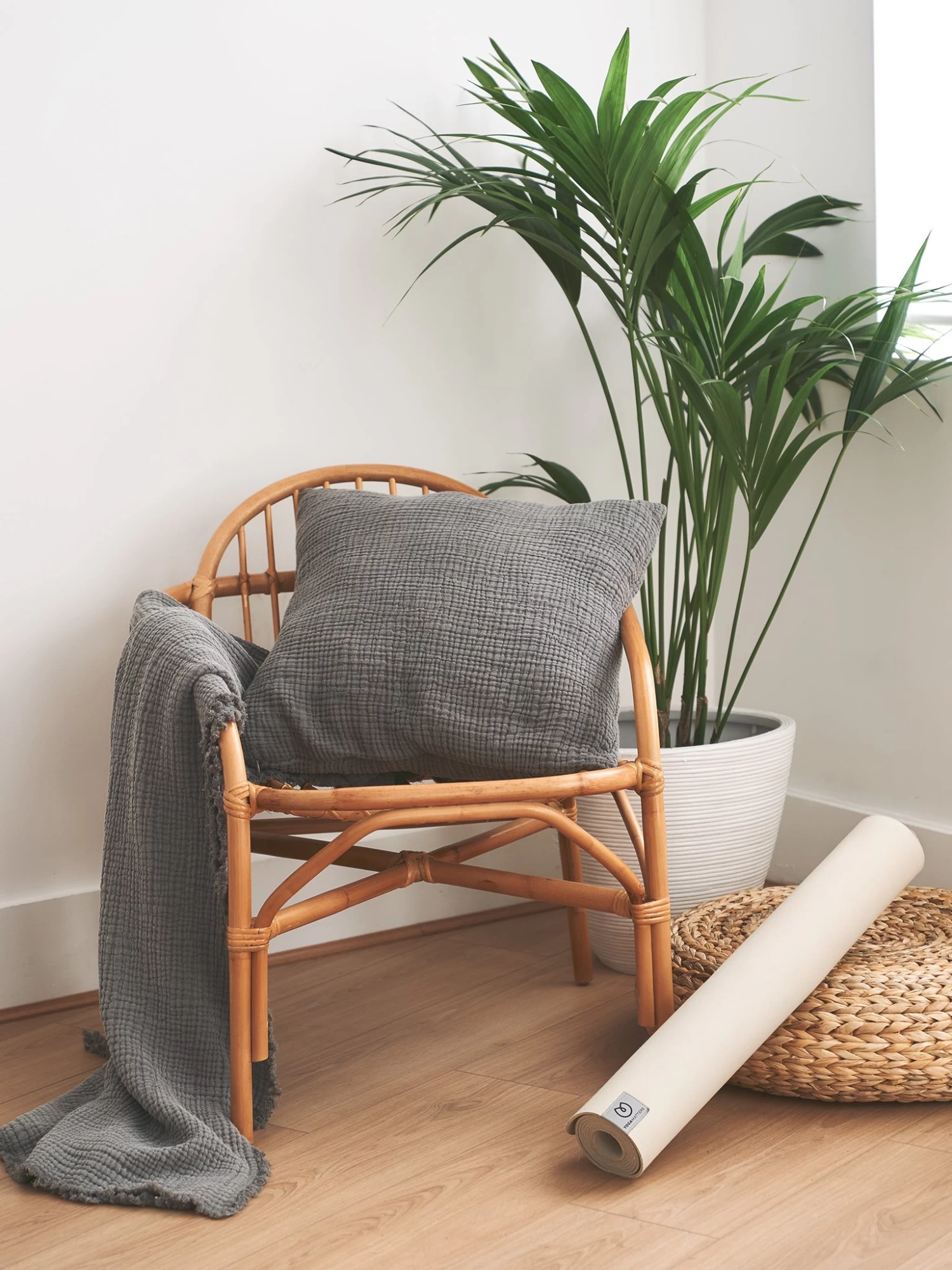 Yogamatters Luxe Organic Cotton Muslin Cushion 3 Yogamatters Luxe Organic Cotton Muslin Cushion