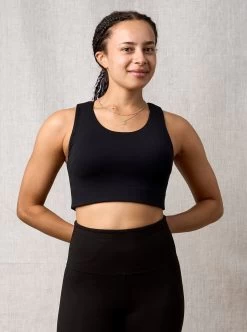 Yogamatters Crop Top - Black