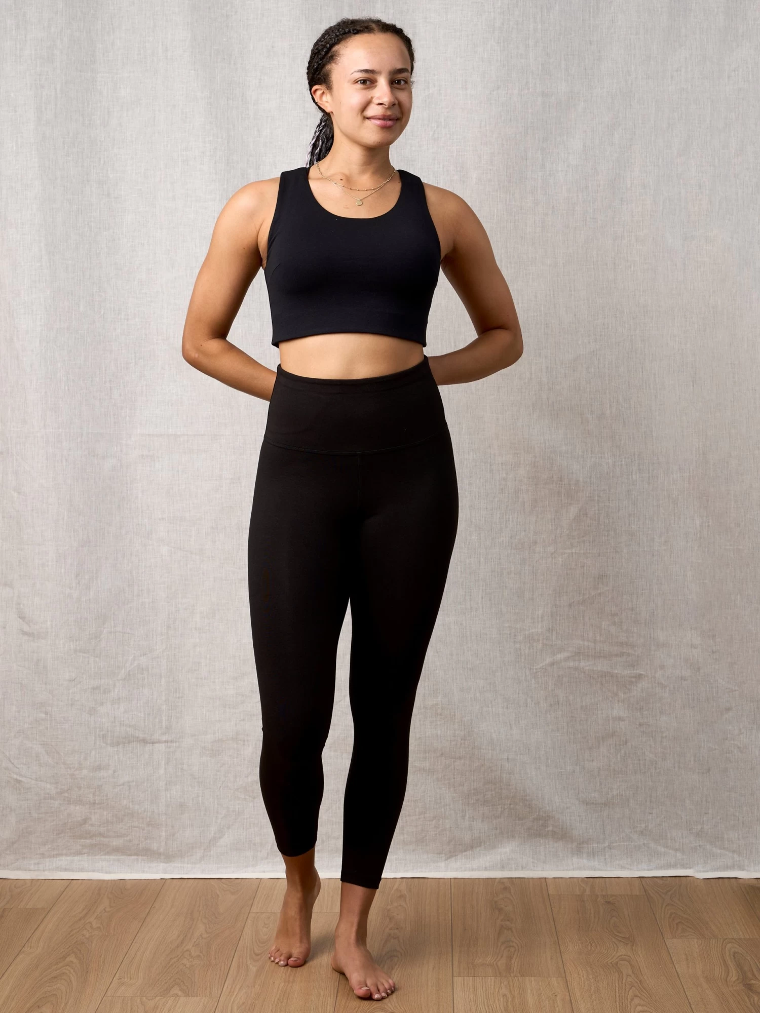 Yogamatters Live-In 7/8 Eco Leggings - Black 3 Yogamatters Live-In 7/8 Eco Leggings - Black