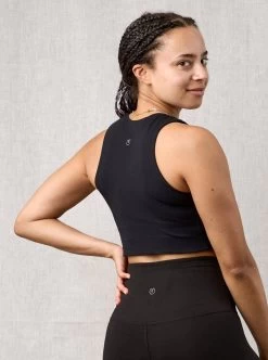 Yogamatters Crop Top - Black 8 Yogamatters Crop Top - Black -Yogamatters Yogamatters Natural Dyes August 20222229