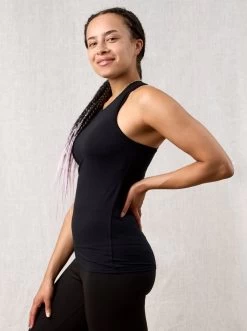 Yogamatters Racerback Tank Top - Black -Yogamatters Yogamatters Natural Dyes August 20222256