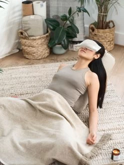 Yogamatters Hemp & Organic Cotton Yoga Blanket - Natural -Yogamatters Yogamatters Natural Dyes August 20226024