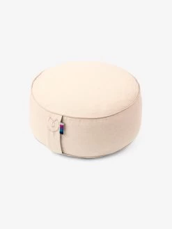 Yogamatters Organic Cotton Chambray Meditation Cushion 17 Yogamatters Organic Cotton Chambray Meditation Cushion -Yogamatters Yogamatters Organic Cotton Chambray Meditation Cushion mellow taupe