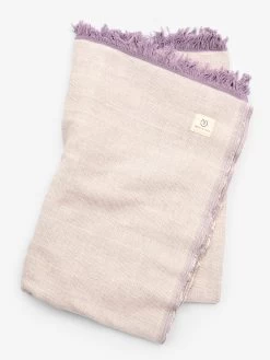 Yogamattters Restorative Yoga Kit -Yogamatters Yogamatters Organic Cotton Chambray Yoga Blanket Wisteria 84ebb840 78e6 4627 a9df f0079162d8e7