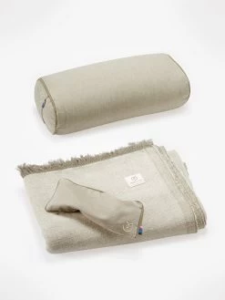 Yogamatters Organic Cotton Mini Meditation Kit -Yogamatters Yogamatters Organic Cotton Mini Meditation Kit Kelp