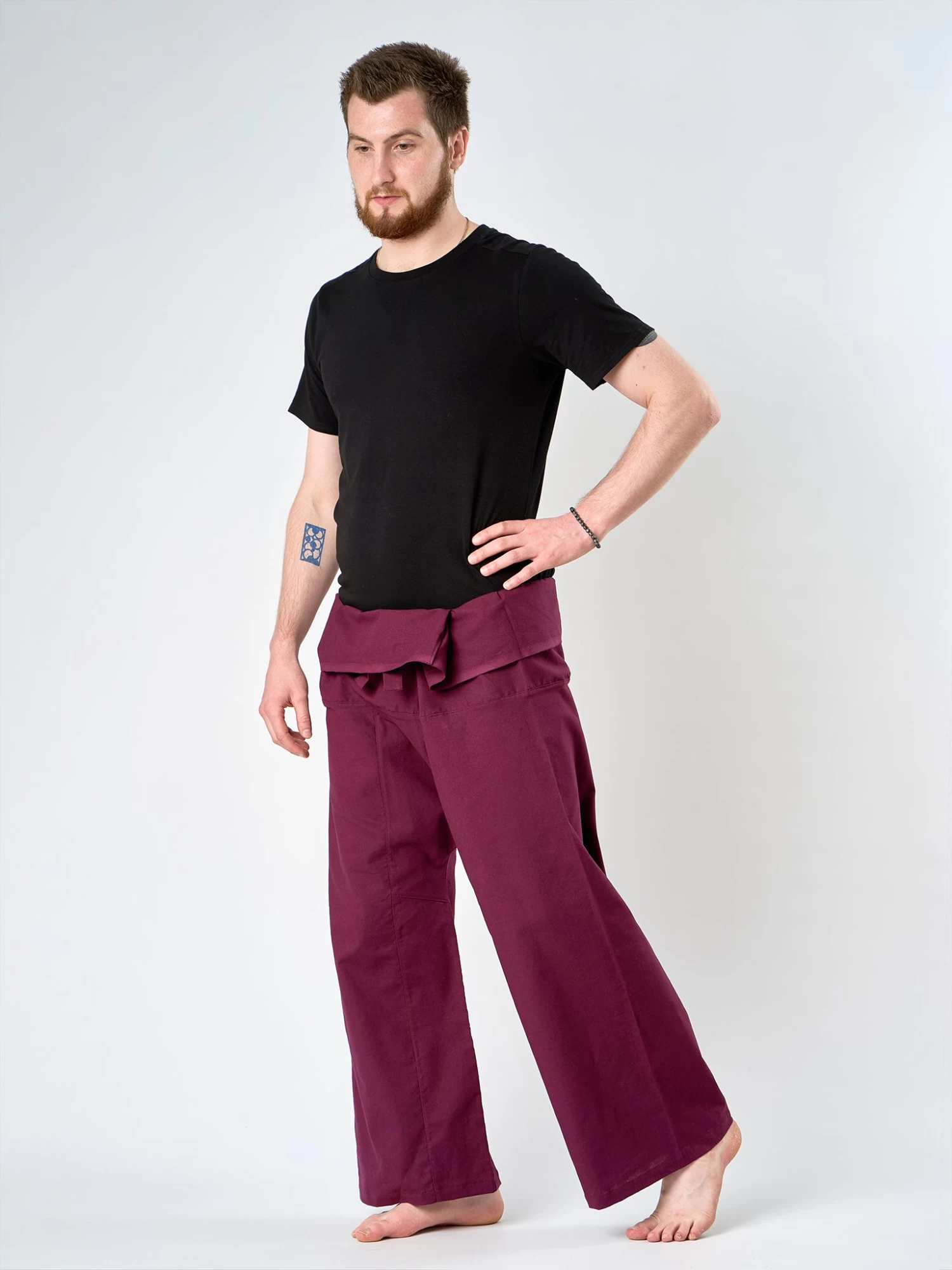 Yogamatters Thai Fisherman’s Organic Cotton Yoga Pants 9 Yogamatters Thai Fisherman’s Organic Cotton Yoga Pants - Image 7